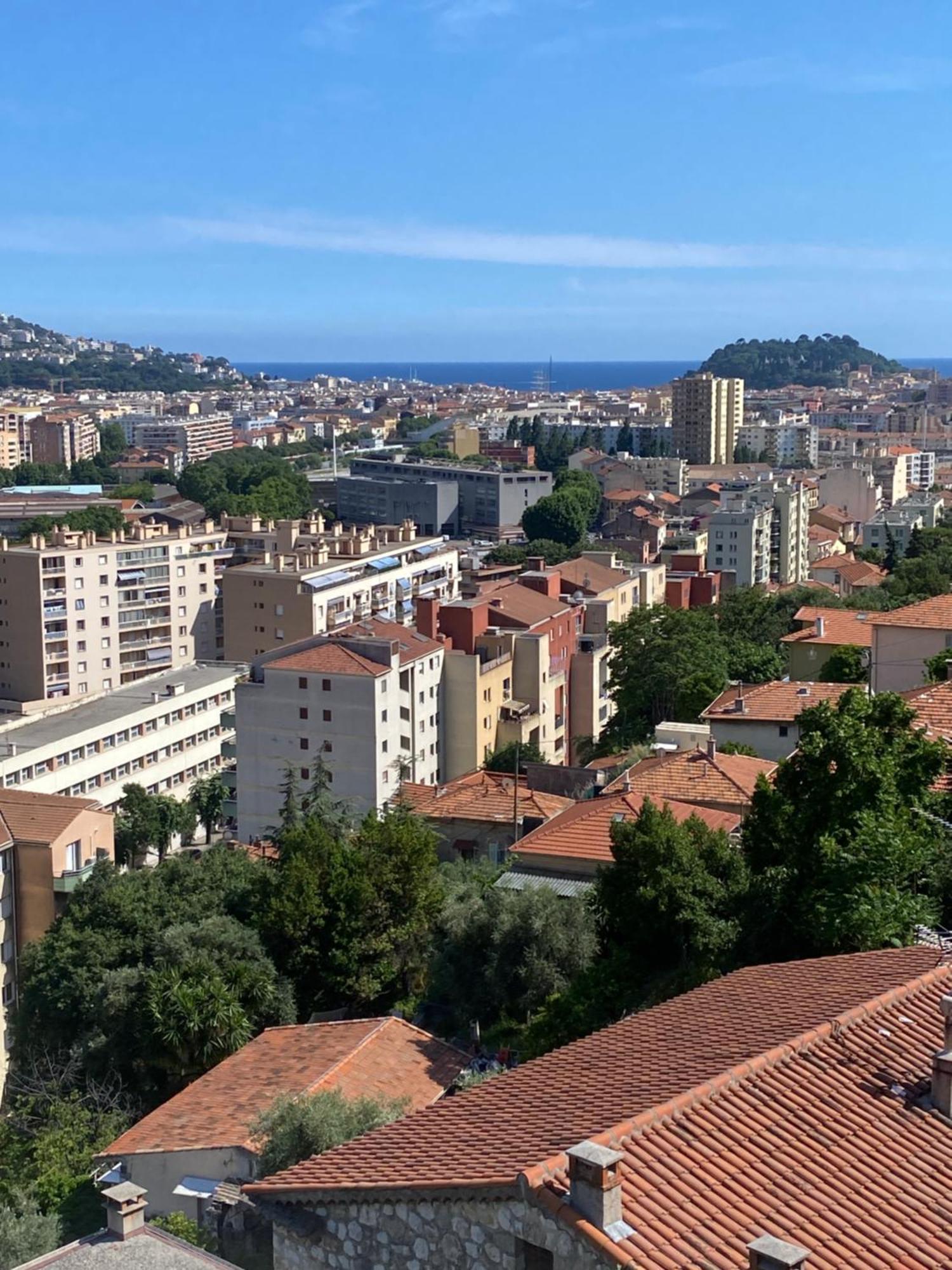 Appartement-Nice 01 Vue Mer - Panoramique Wifi-Parking Exterior photo
